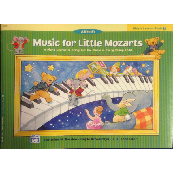 Alfred's Music for Little Mozarts Bk 2