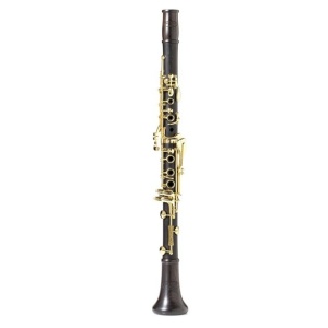 Backun Protege Clarinet Silver Keys and Gold posts