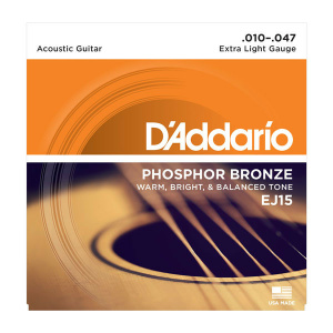 Guitar Sts-D'Addario EJ15-Acoustic Ex.Light