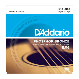 Guitar Sts-D'Addario EJ16-Acoustic Light