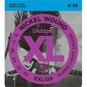 Guitar Sts-D'Addario EXL120-Electric Super Light